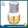 stainless steel sanitary check valve handel with filter union forged brass body with onw way high pressure NPT threaded connecti